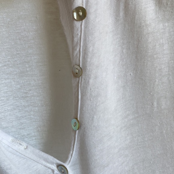 Free people Cream Top/Beach Cover Up Size XSmall - Picture 3 of 6